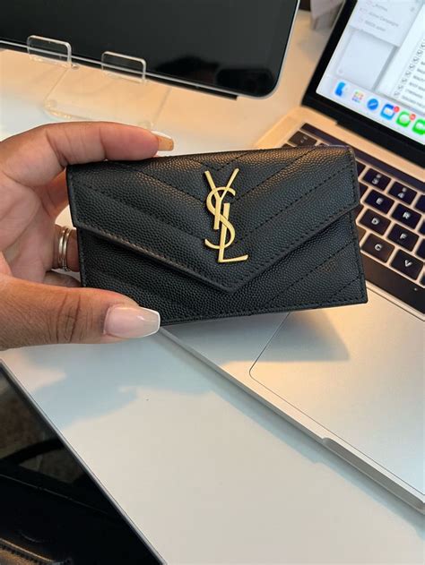 ysl petite wallet|YSL wallet dupe.